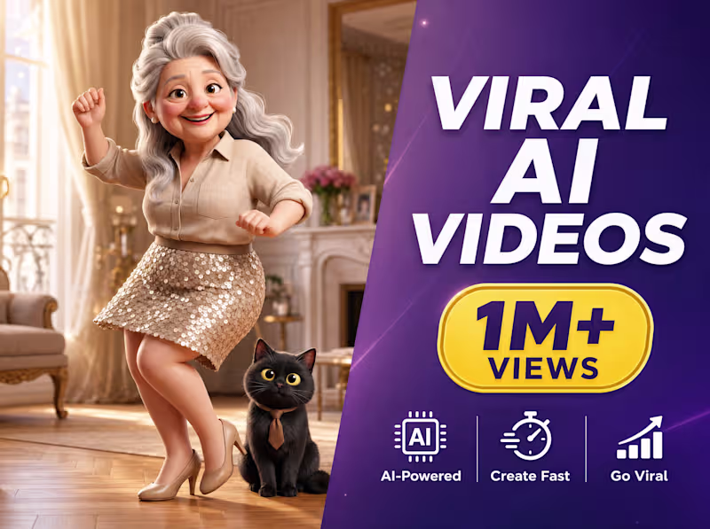 Cover image for Viral AI Reels & clips for brands | 470K+ reach