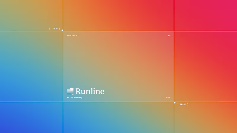 Cover image for Runline brand + web