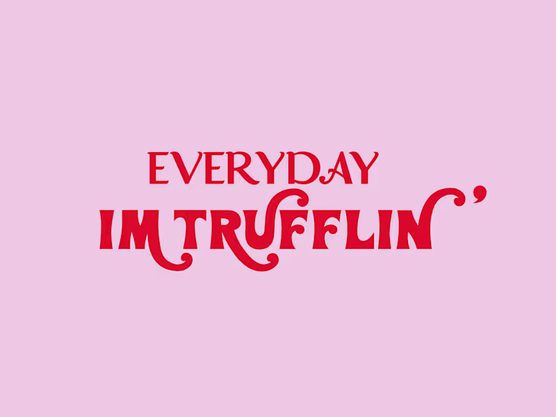 Cover image for 3D animation for Trufflin's new packaging.
