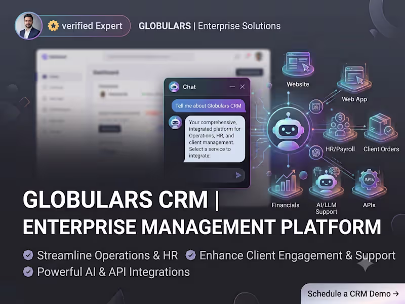 Cover image for Globulars Enterprise Management System (GEMS)