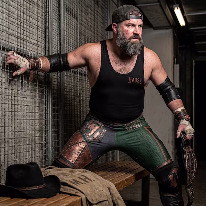 Cover image for Marc Hauss Professional Wrestler wanted