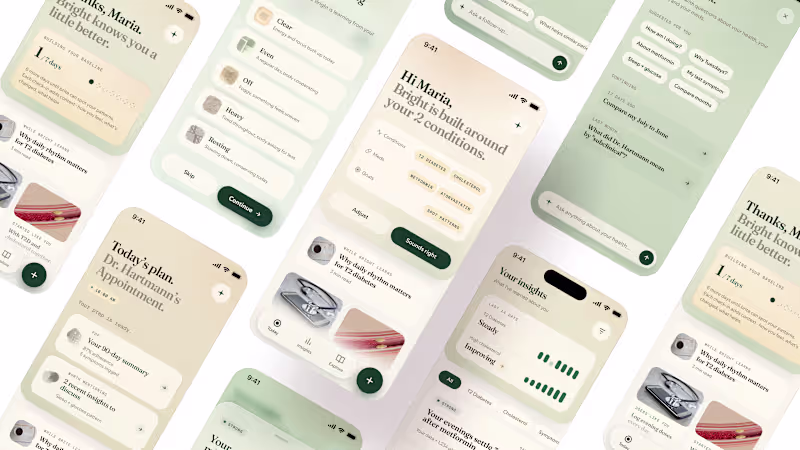 Cover image for Bright 2.0 — Patient Companion Redesign
