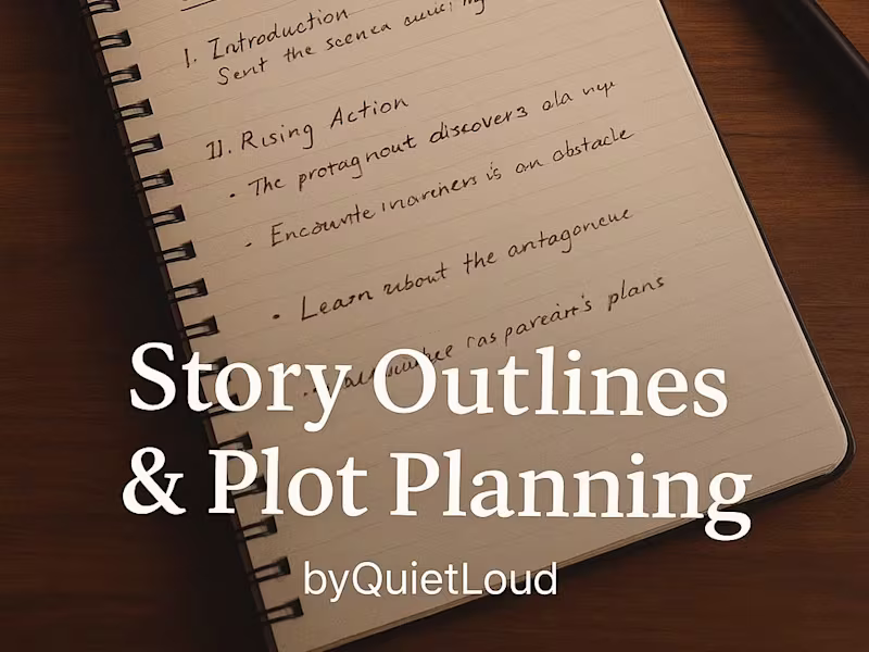 Cover image for Detailed Story Outline For Your Novel or Script