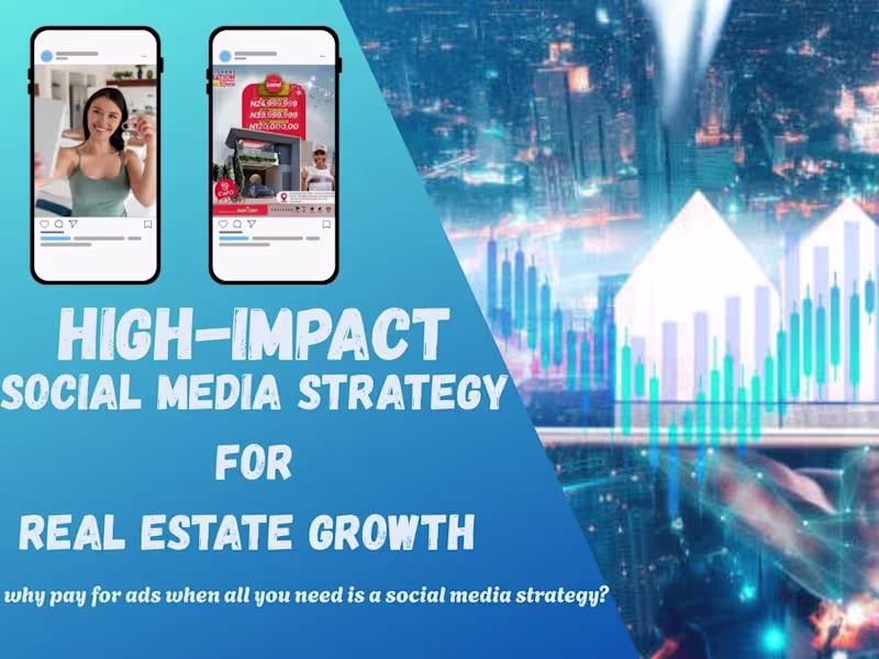 Cover image for Real Estate Social Media Strategy for Organic Growth