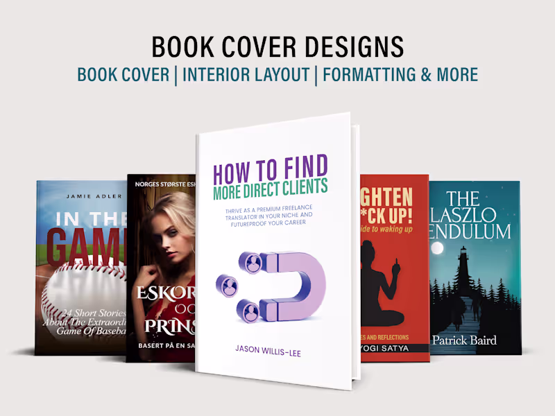 Cover image for Book cover | Ebook cover | Audiobook Cover Service