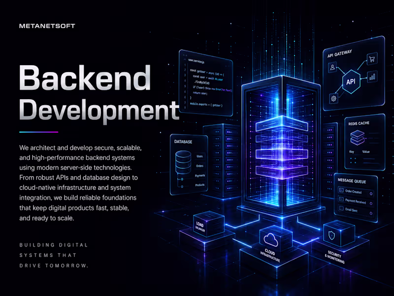 Cover image for Backend Development