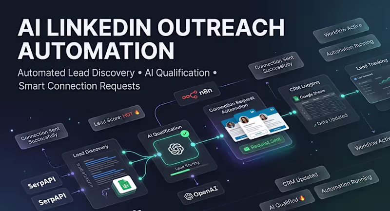 Cover image for LinkedIn Outreach Automation 
