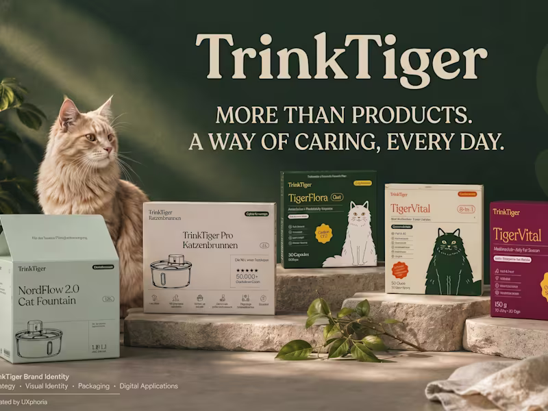 Cover image for Pet Fountain Brand Book & Identity Design Case Study