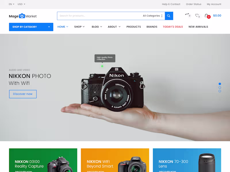 Cover image for ecommerce store 