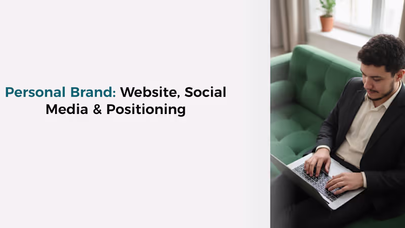 Cover image for Personal Brand 