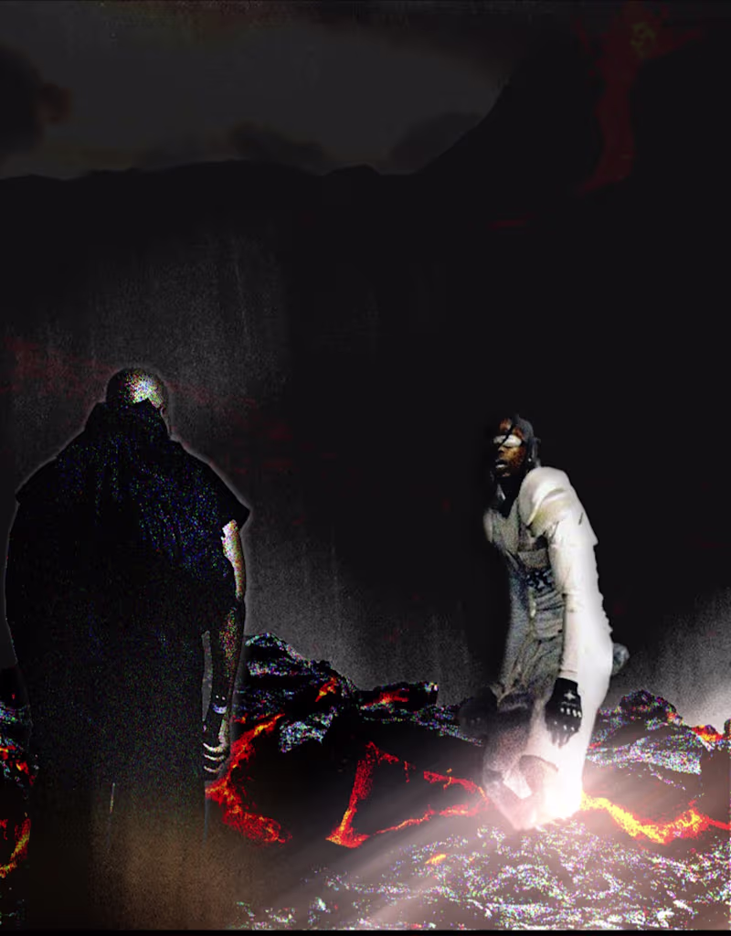 Cover image for Travis and kanye encounter