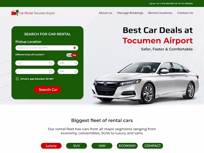 Cover image for Car Rental Tocumen Airport —