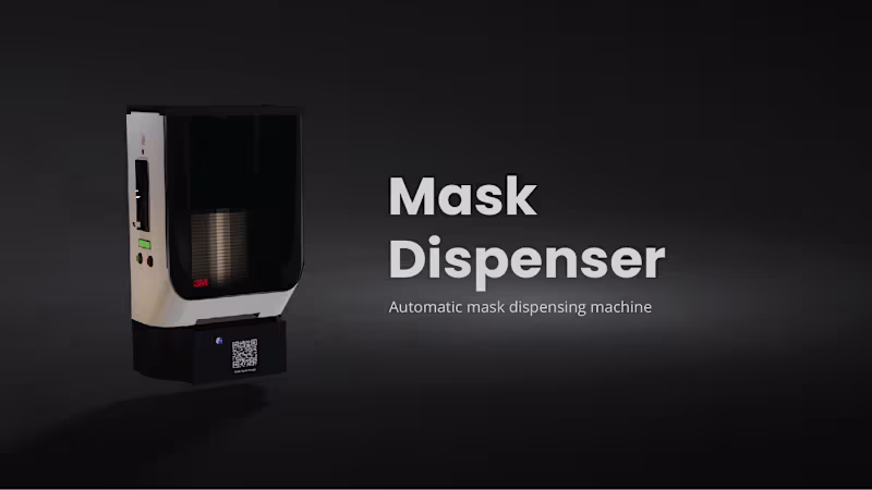 Cover image for Mask dispenser