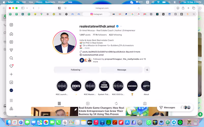 Cover image for Instagram Growth & Content Strategy
