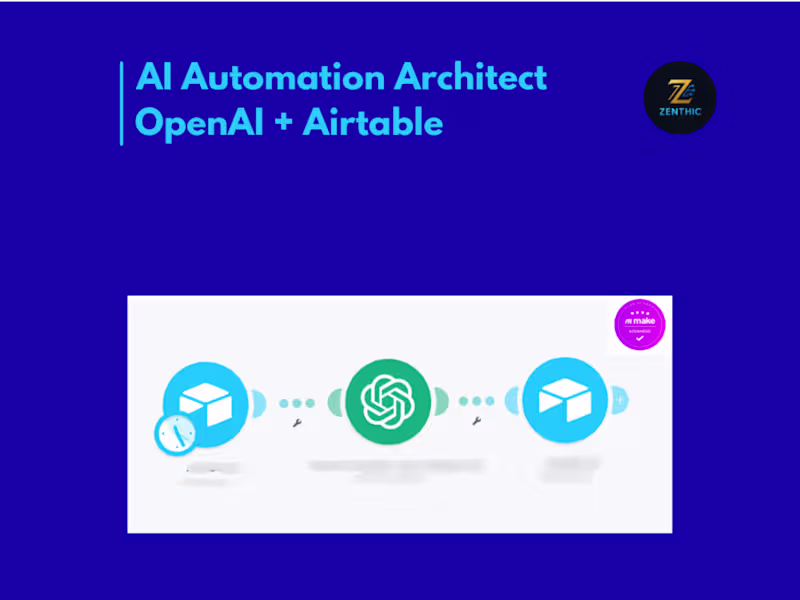 Cover image for Automated lead qualification workflow built
