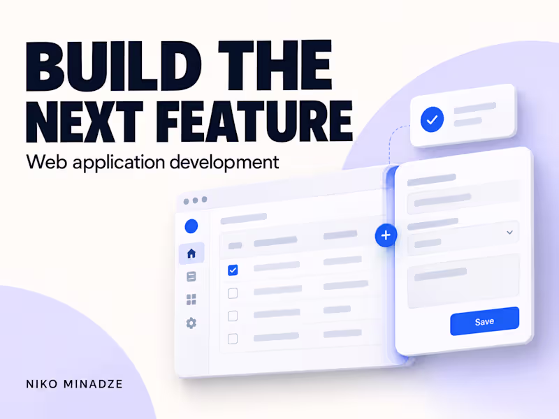 Cover image for Web App Feature Development - React, Next.js & PHP