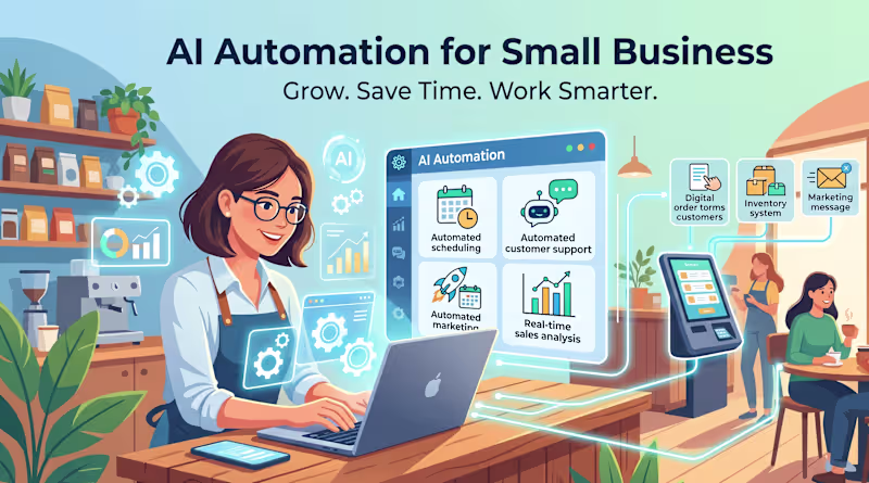 Cover image for Automate Your Business Operations with Custom AI Agents & Make