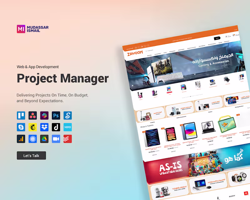 Cover image for Project Management in Web & App Development