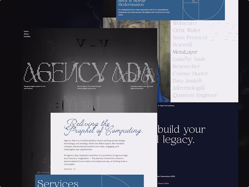 Cover image for Agency ADA Website Design