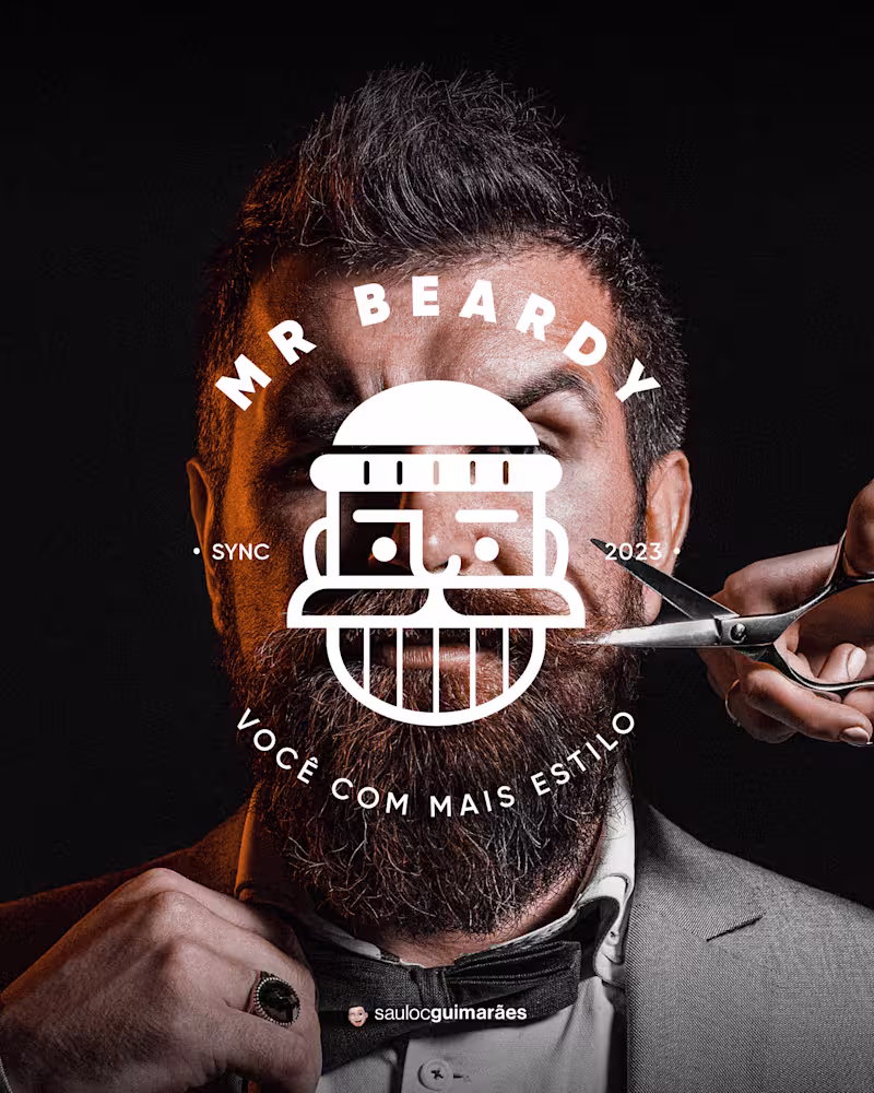 Cover image for Mr Beardy • Barbearia | Visual Identity