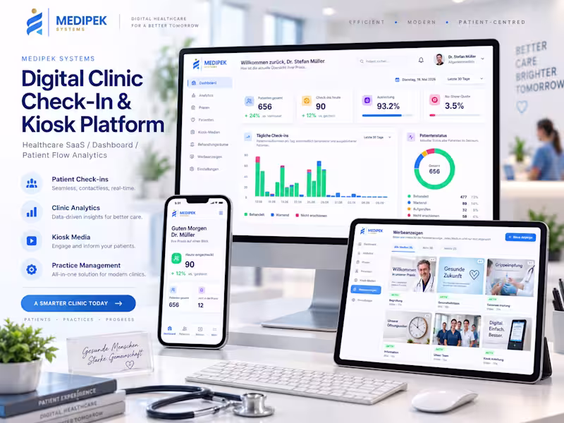 Cover image for Digital Clinic Check-In & Kiosk