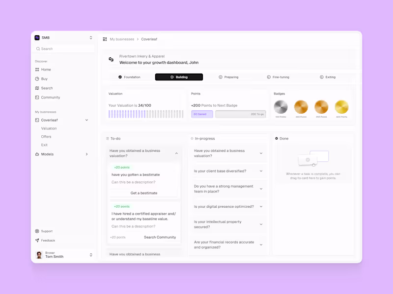Cover image for SMB.co | Small Business Marketplace for Buyers & Sellers