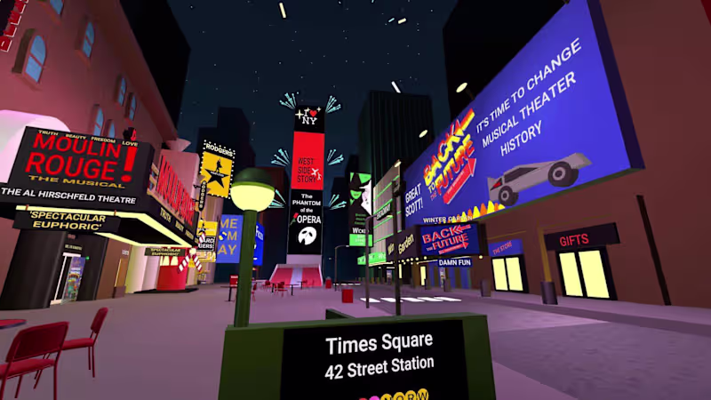 Cover image for Broadway NYC Time Square - Horizon Worlds