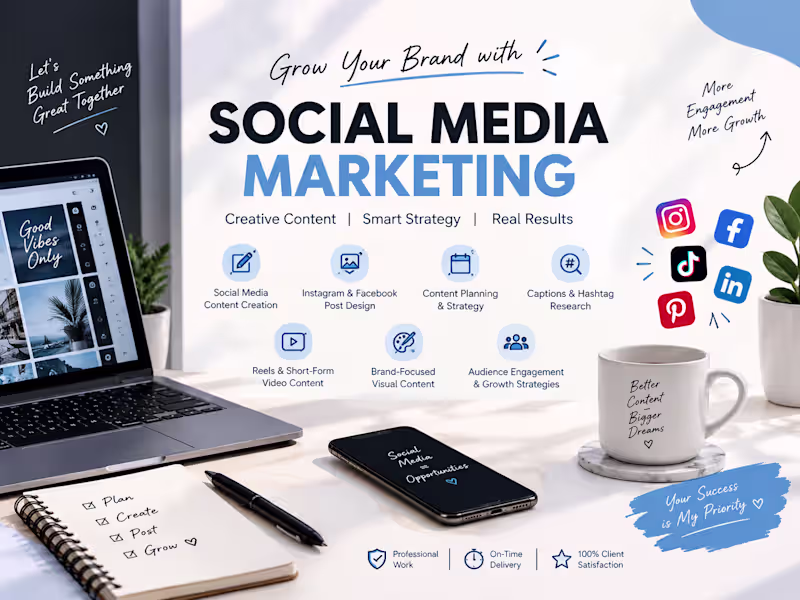 Cover image for Social Media Marketer
