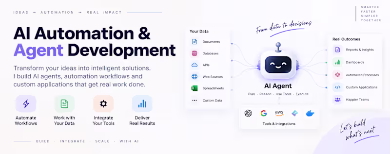 Cover image for AI Automation & Agent Development