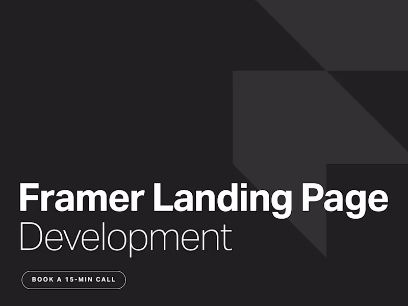 Cover image for Framer Landing Page (Build Only)