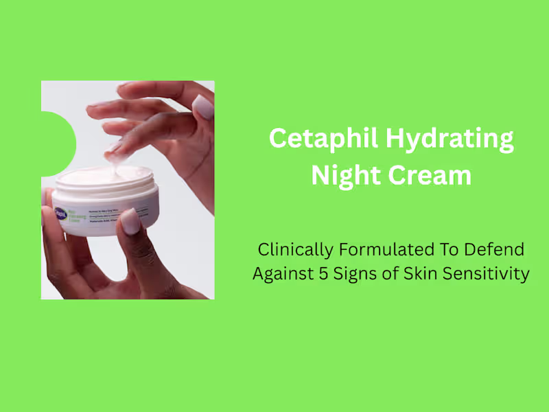 Cover image for Cetaphil Hydrating Night Cream Product Description