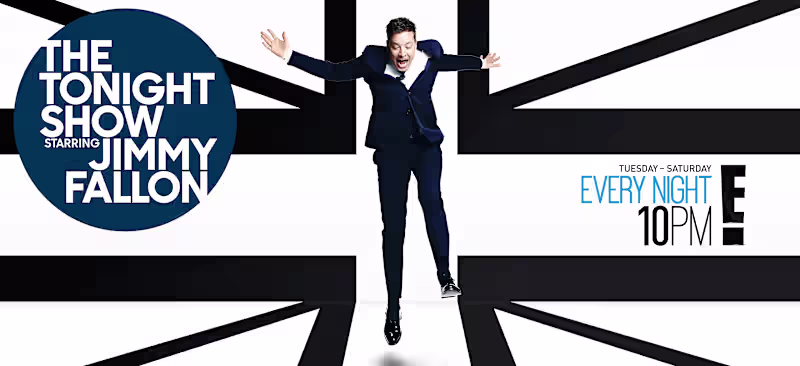 Cover image for The Tonight Show Starring Jimmy Fallon E! Launch Campaign