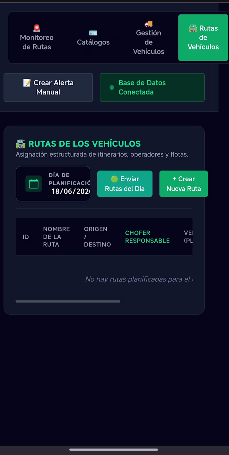 Cover image for Sistema de monitoreo para rutas