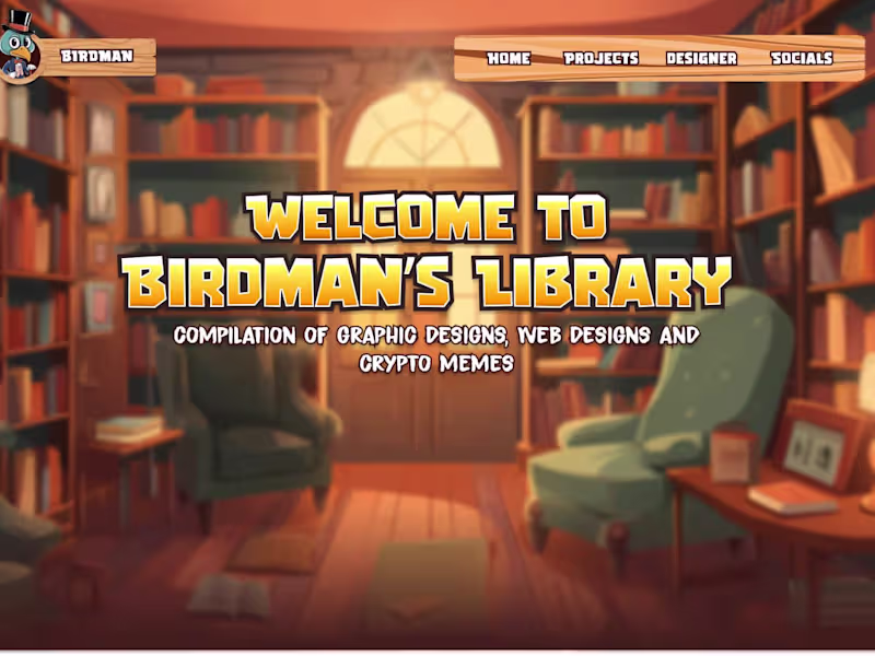 Cover image for Birdman’s Library