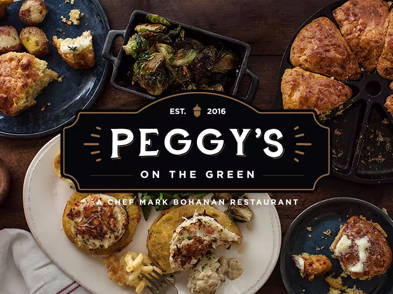 Cover image for Peggy's On The Green Restaurant Logo