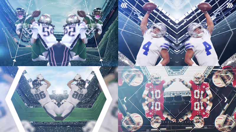 Cover image for https://www.behance.net/gallery/218289479/FOXNFL-SUNDAY-RETURNS 