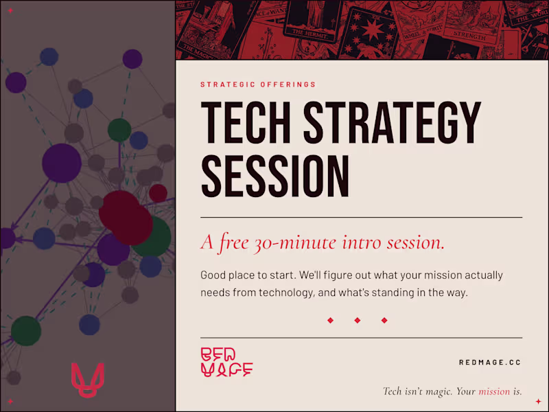 Cover image for Free Tech Strategy Session