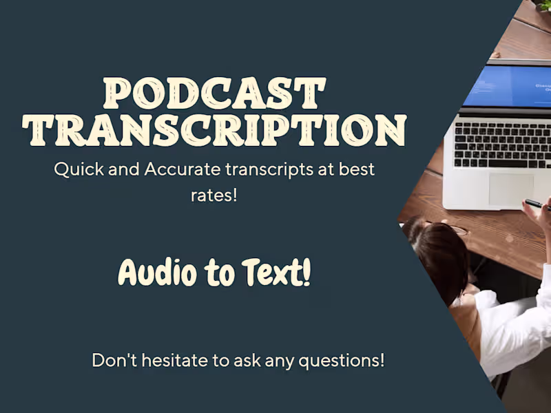 Cover image for Podcast Transcription Projects