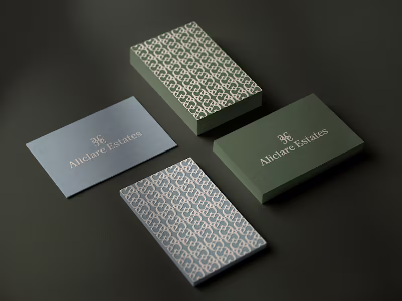 Cover image for Aliclare Estates | Brand Identity Design