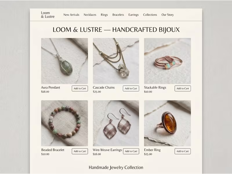 Cover image for Crafted a high-end, minimalist e-commerce