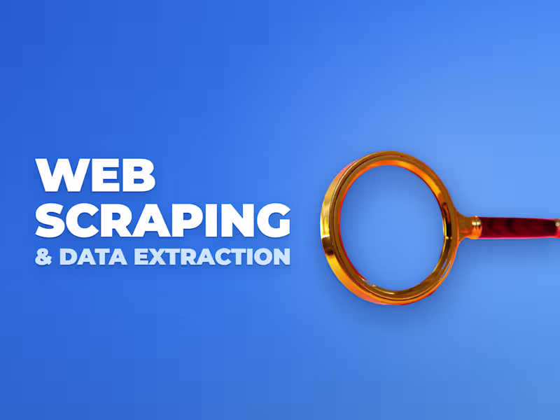 Cover image for Web scraping and data extraction in Python