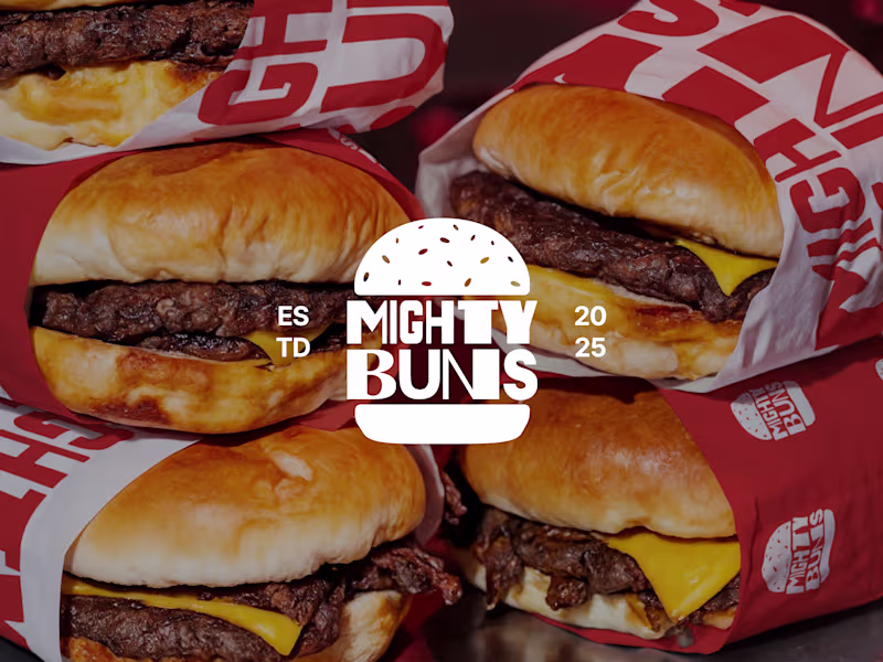 Cover image for Mighty Burn Burger - Visual Identity and Branding