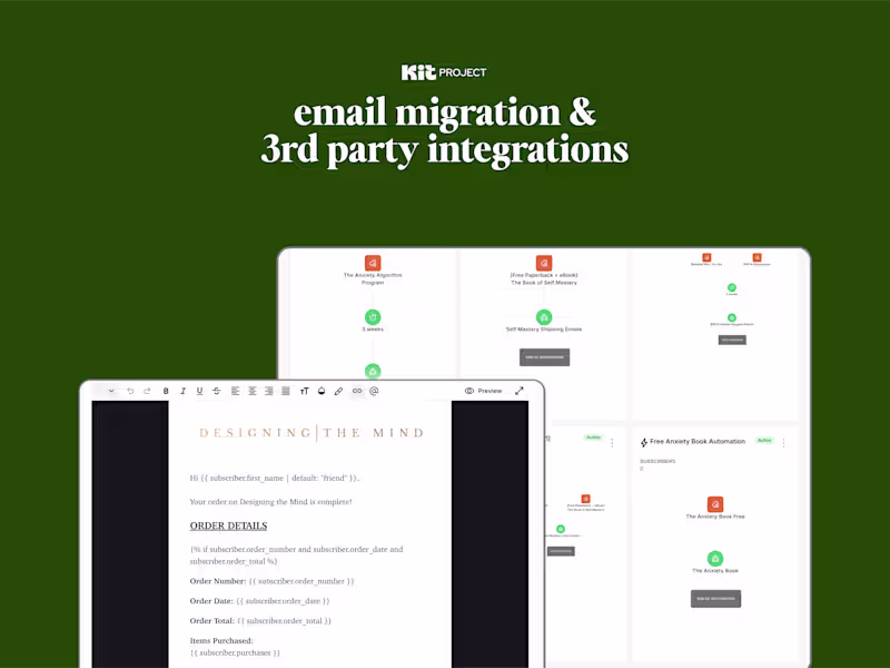 Cover image for Email Migration and Integration for DTM