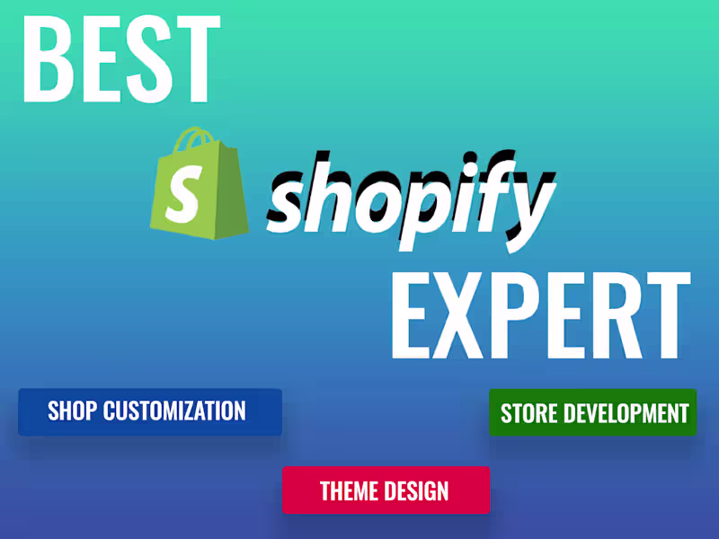Cover image for Shopify Expert | Code Wizard | E-Commerce Enthusiast