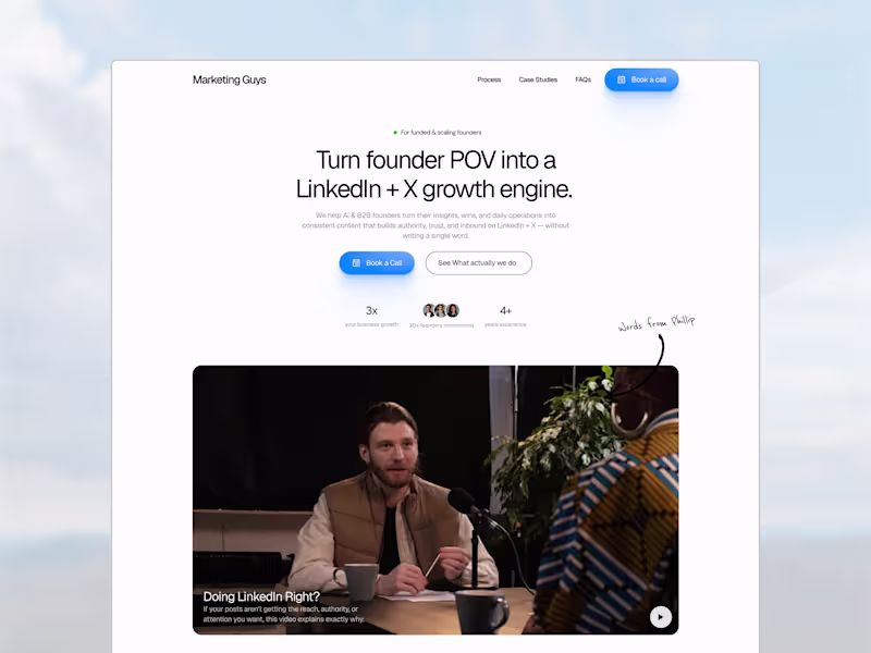 Cover image for Landing Page Design & Build (Framer)
