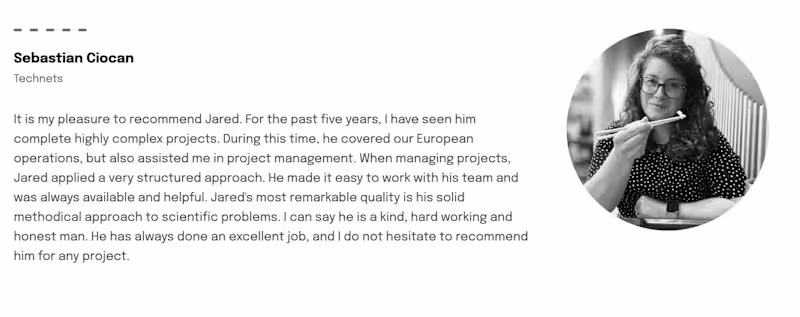 Cover image for Review from my client 🫂 ps. my nickname is jared wild :))