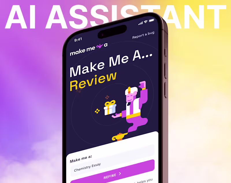 Cover image for AI Assistant Web App UI/UX Design