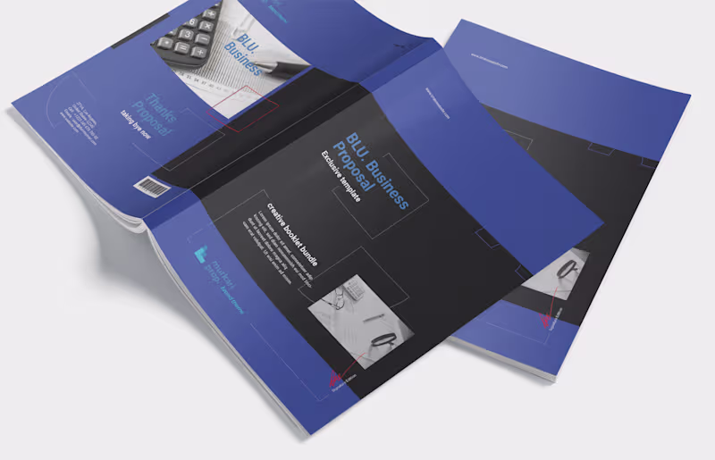 Cover image for BLU. Proposal Brochure