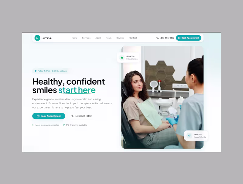 Cover image for A demo website built for