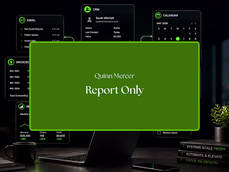 Cover image for The Business Efficiency Audit - Report Only